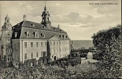 Ak Lichtenwalde Niederwiesa Sachsen, Schloss Lichtenwalde