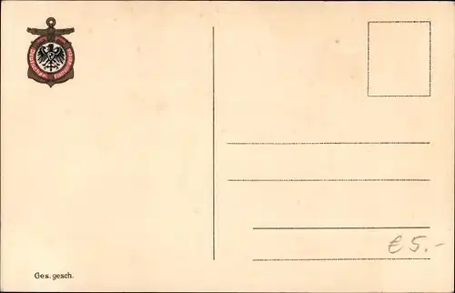 Ak Deutsches Kriegsschiff, Hochseeflotte