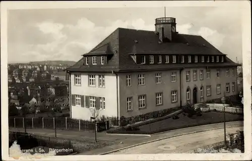 Ak Meerane in Sachsen, Bürgerheim