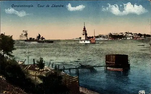 Ak Konstantinopel Istanbul Türkei, Tour de Leandre