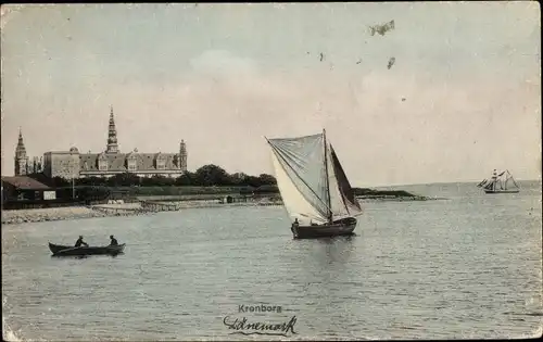 Ak Helsingør Helsingör Dänemark, Kronborg Slot, Schloss