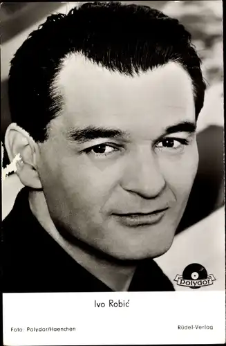 Ak Sänger Ivo Robic, Portrait, Polydor