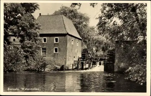 Ak Borculo Gelderland, Watermolen, Wassermühle