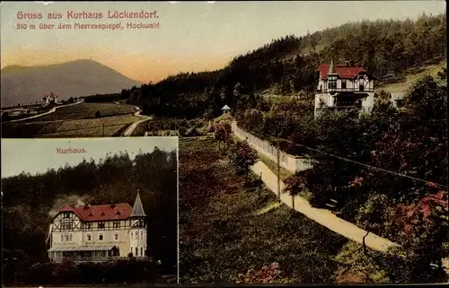 Ak Lückendorf Oybin Oberlausitz, Kurhaus