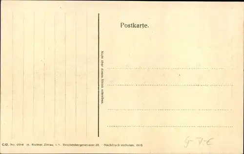 Ak Oybin in der Oberlausitz, Töpfer