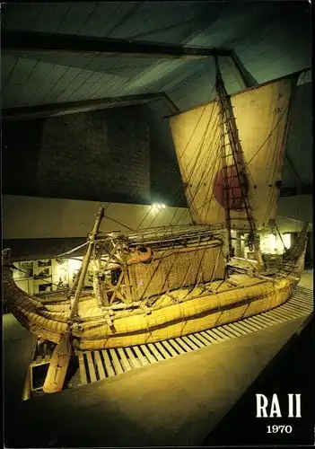 Ak Oslo Norwegen, Kon-Tiki Museet, RA II 1970