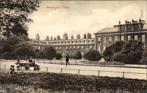 Ak Kensington London England, Palace