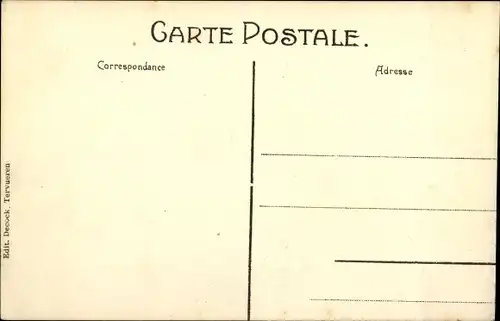 Ak Tervuren Tervueren Flämisch Brabant Flandern