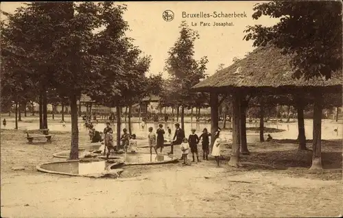 Ak Schaerbeek Schaarbeek Bruxelles Brüssel, Park Josaphat