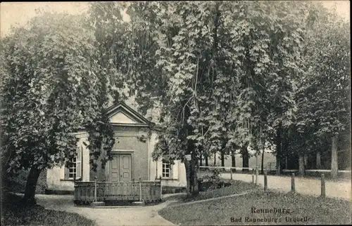 Ak Ronneburg in Thüringen, Bad, Urquelle