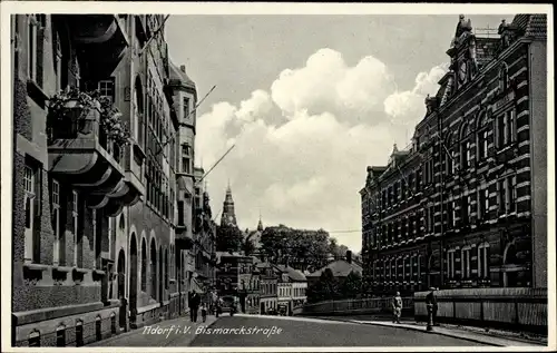Ak Adorf im Vogtland, Bismarckstraße