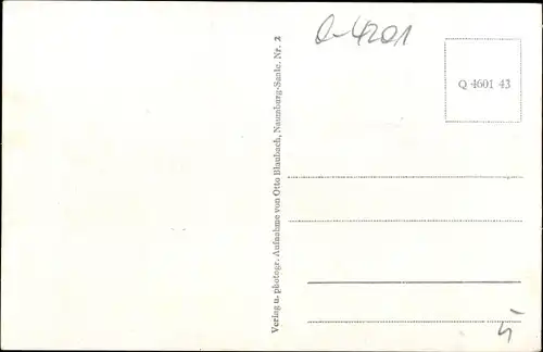 Ak Großkayna Braunsbedra Sachsen Anhalt, Partie an der Post, Bus