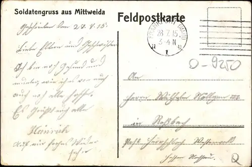 Ak Dreiwerden Rossau Mittelsachsen, Papierfabrik, Bahnstrecke, Güterwagons