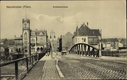 Ak Neunkirchen im Saarland, Brückenstraße