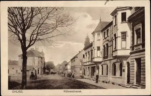 Ak Ohligs Solingen Bergisches Land, Kölner Straße