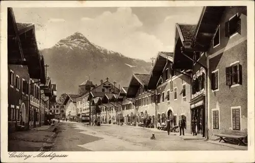 Ak Golling an der Salzach in Salzburg, Marktgasse