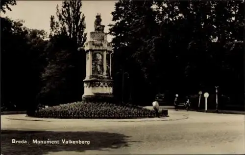 Ak Breda Nordbrabant Niederlande, Monument Valkenberg