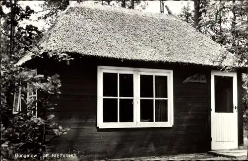 Ak Spier Drenthe, Vakantieoord Sonnevanck, Bungalow De Rietvink