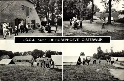 Ak Oisterwijk Nordbrabant Niederlande, L.C.G.J.-Kamp De Rosephoeve, Jeugdkamp