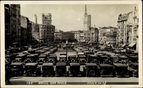 Ak São Paulo Brasilien, Praca de Se