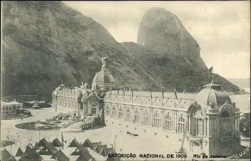 Ak Rio de Janeiro Brasilien, Exposicao Nacional de 1908