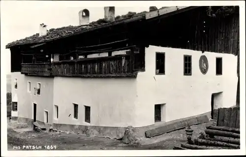Foto Ak Patsch Tirol, Haus von 1864