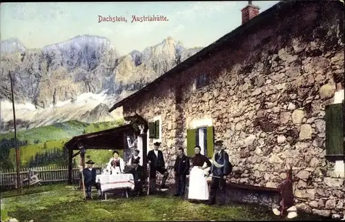 Ak Ramsau am Dachstein Steiermark, Austriahütte