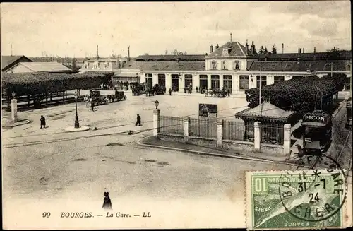 Ak Bourges-Cher, La Gare