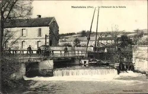 Ak Montataire Oise