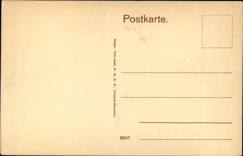 Ak Freiberg im Kreis Mittelsachsen, Blick zur Nikolaikirche, Seitenansicht