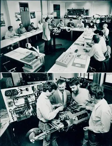 Foto Motorrad, Reklame, BMW Servicestützpunkte für Motorräder in der DDR, MZ Werkstatt Bernd Hinkel