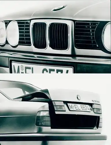 Foto Reklame, PKW, Auto, BMW 5er Reihe, Heckansicht