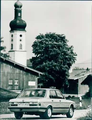 Foto Reklame, PKW, Auto, BMW 524 td