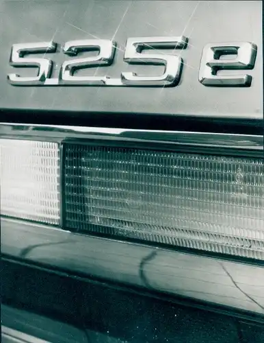 Foto Reklame, PKW, Auto, BMW 525e