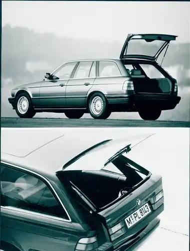 Foto Reklame, PKW, Auto, BMW 5er Touring, Heckklappe