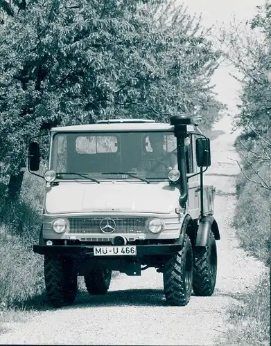 Foto Reklame, Unimog U 600, Mercedes Benz