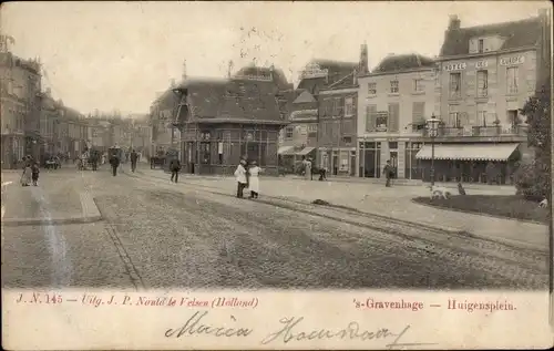 Ak 's Gravenhage Den Haag Südholland, Huigensplein