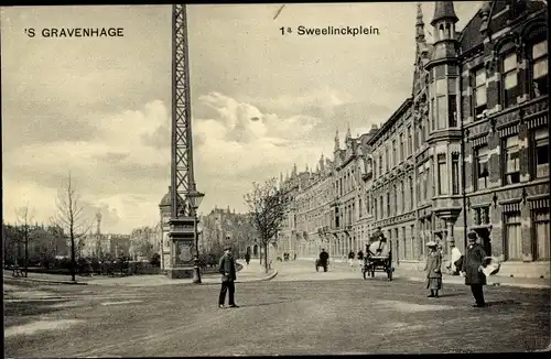 Ak 's Gravenhage Den Haag Südholland, Sweelinckplein