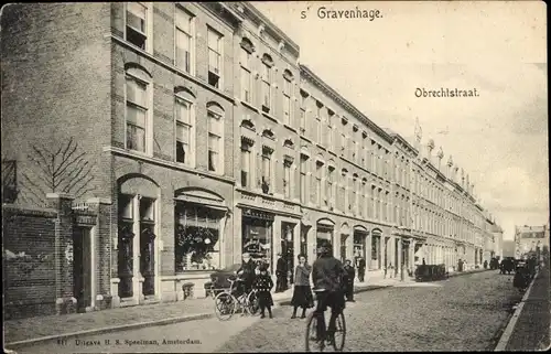 Ak 's Gravenhage Den Haag Südholland Niederlande, Obrechtstraat