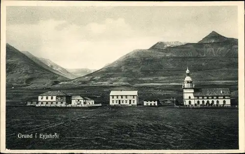 Ak Island, Grund i Eyjafjörður