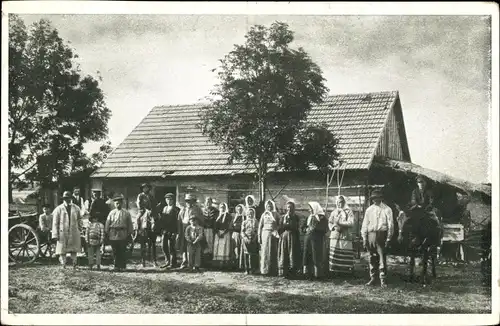 Ak Brest Litowsk Weißrussland, Russische Dorfbewohner