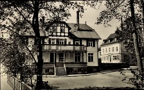 Ak Breitenbach Wetterzeube im Burgenlandkreis, FDGB Genesungsheim Otto Diehr