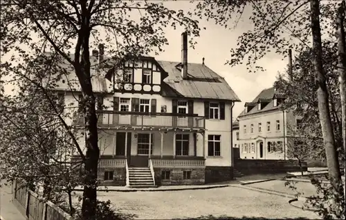 Ak Breitenbach Wetterzeube im Burgenlandkreis, FDGB Genesungsheim Otto Diehr