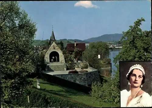 Ak Küssnacht Kanton Schwyz, Gedächtniskapelle Königin Astrid von Belgien