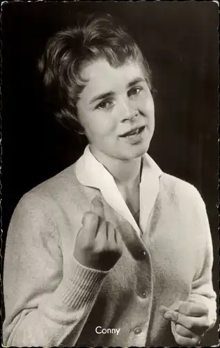 Ak Schauspielerin und Sängerin Conny Froboess, Portrait