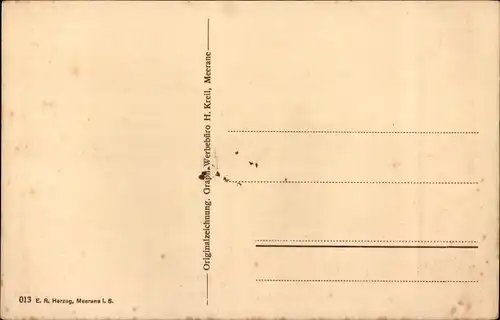 Lied Ak Krahl, G., Meerane in Sachsen, Meeraner Heimatlied, Wappen, Kirche