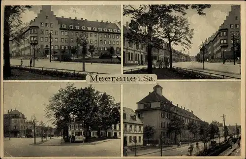 Ak Meerane in Sachsen, Siedlung Fritz Brumm Straße