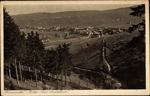 Ak Oberwiesenthal im Erzgebirge, Höchste Stadt Deutschlands, Panorama