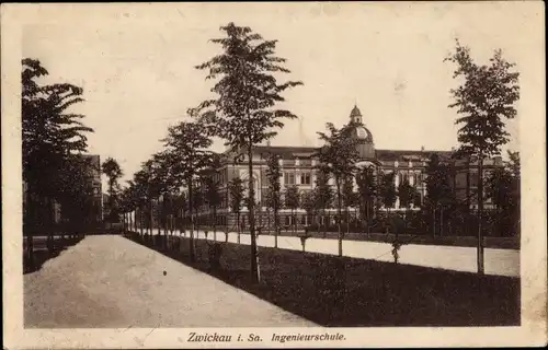 Ak Zwickau in Sachsen, Ingenieurschule