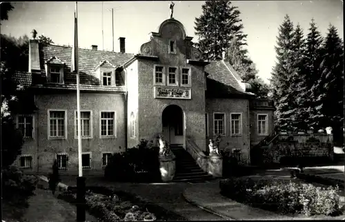 Ak Königstein an der Elbe Sächsische Schweiz, Ferienheim Ernst König, VEB Pumpenwerke Halle/Salle